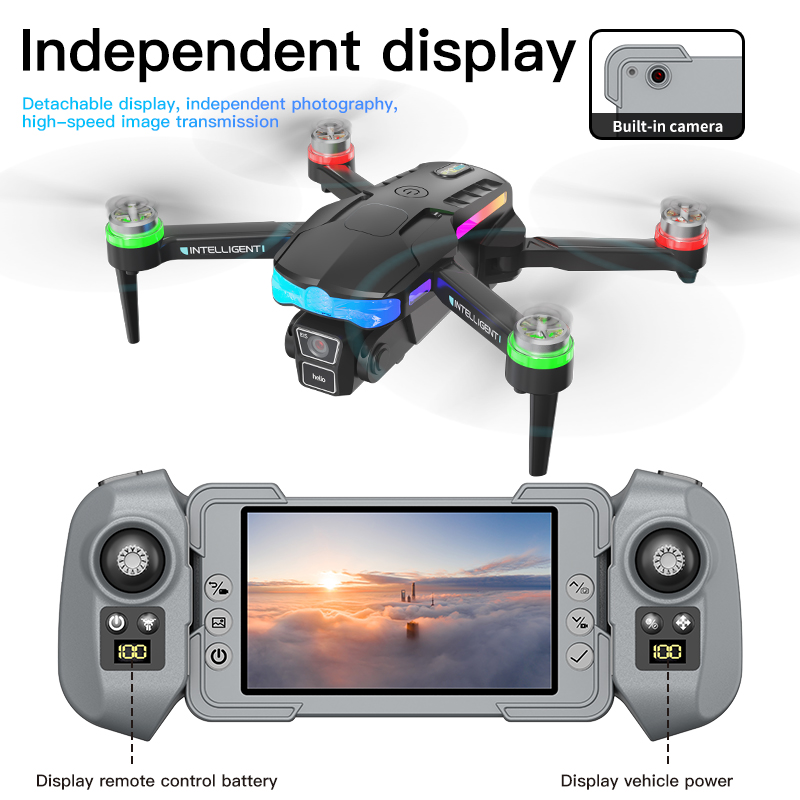 Drone Camera Professional - F177 화면 제어 드론 8K 전문