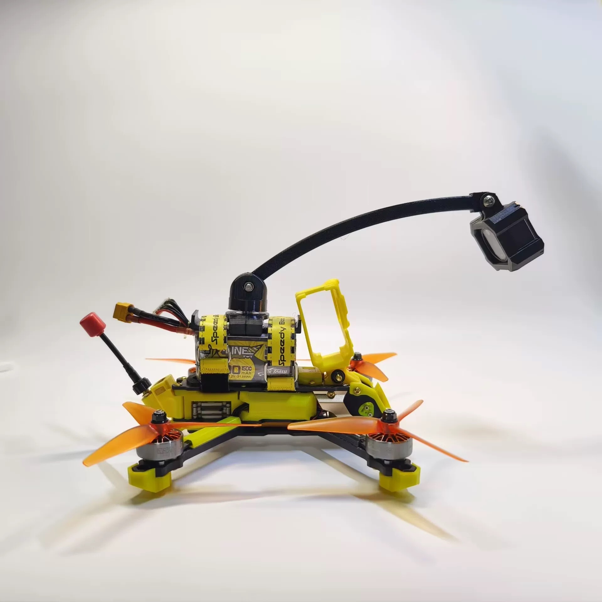 Drone Camera Case - FPV 카메라 360도 회전 셀카봉 3D
