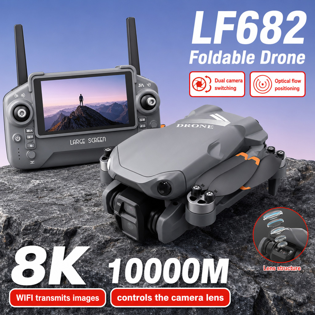 Drone Camera Mount - 항공 사진 촬영 LF682 드론 8K