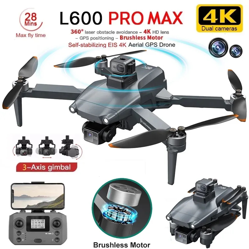 Drone Camera Hd - L600 PRO MAX GPS 드론 전문