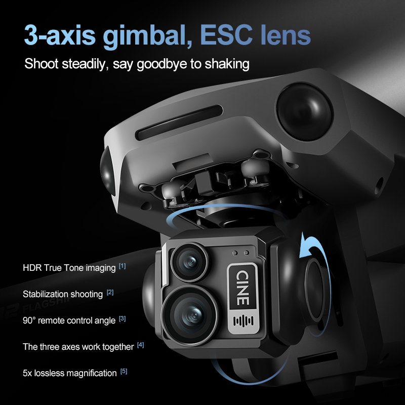 8K 3축 짐벌 브러시리스 7.2인치 터치스크린 FPV - Drone Camera Hd 리뷰 및 가격