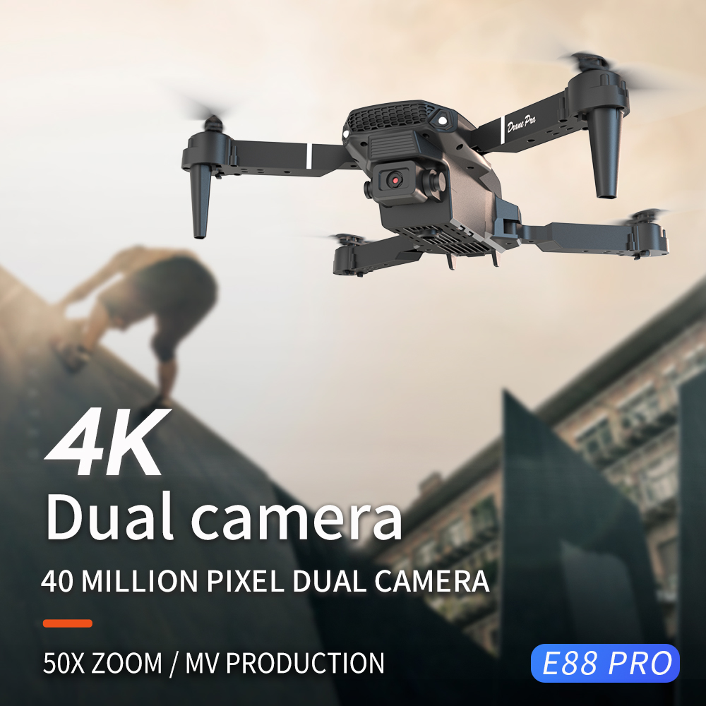 2026 신형 E88 프로페셔널 HD 4K RC 드론  - Drone Camera Night Vision 리뷰 및 가격