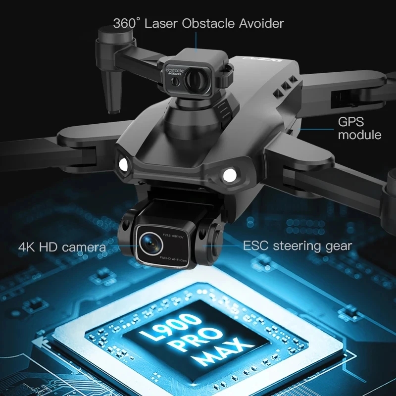 L900 Pro MAX GPS 드론 4K 전문 HD 듀 - Drone Camera Professional 리뷰 및 가격