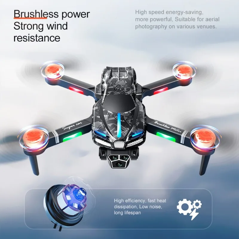 새로운 V186 프로 드론 전문 브러시리스 모터 8K  - Drone Camera With Gimbal 리뷰 및 가격
