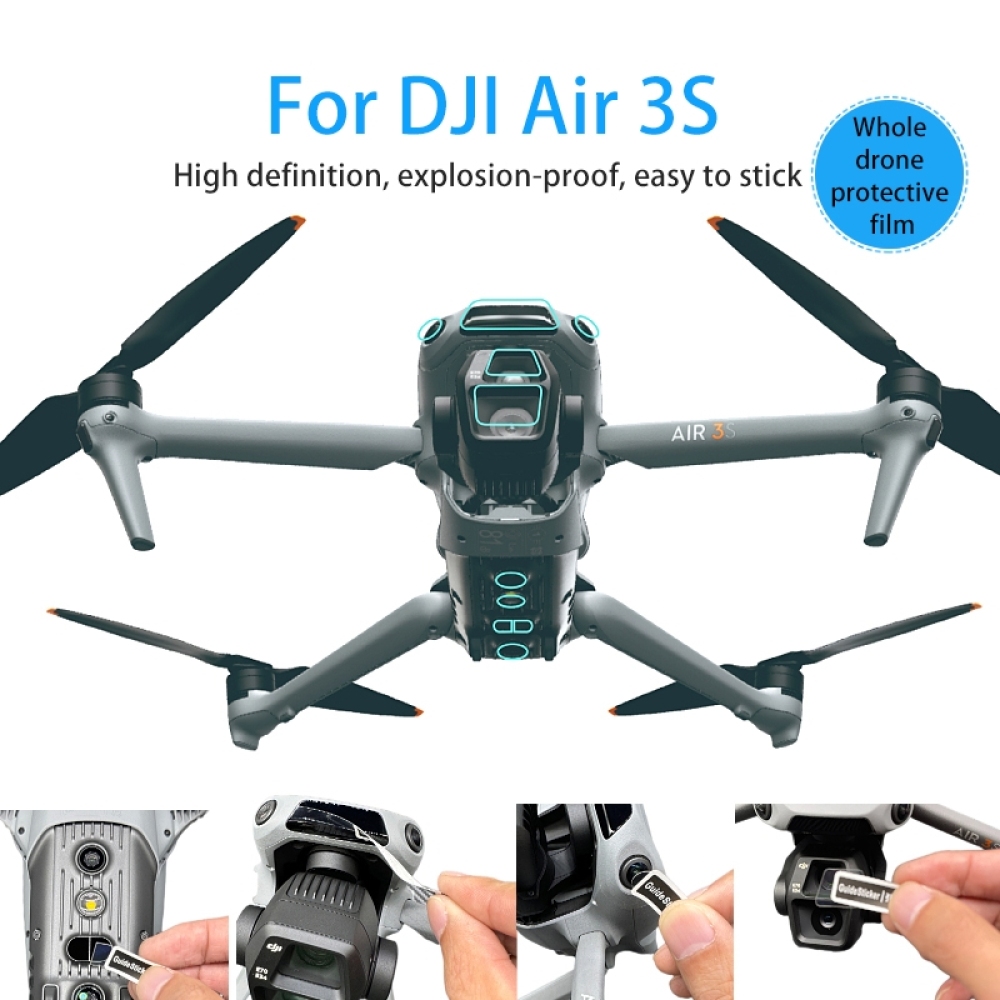 ​ DJI AIR 3S Nano HD 방폭 필름 용 렌 - Drone Camera Filter 리뷰 및 가격