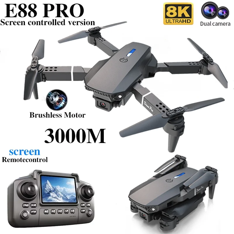 전문 E88 프로 드론 스크린 8K HD 카메라 WiF - Drone Camera Hd 리뷰 및 가격