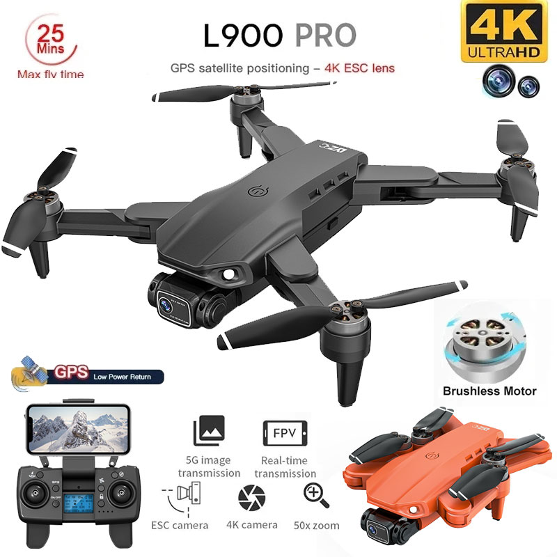 L900 Pro GPS 드론 4K 전문 HD 듀얼 카메 - Drone Camera Lens 리뷰 및 가격