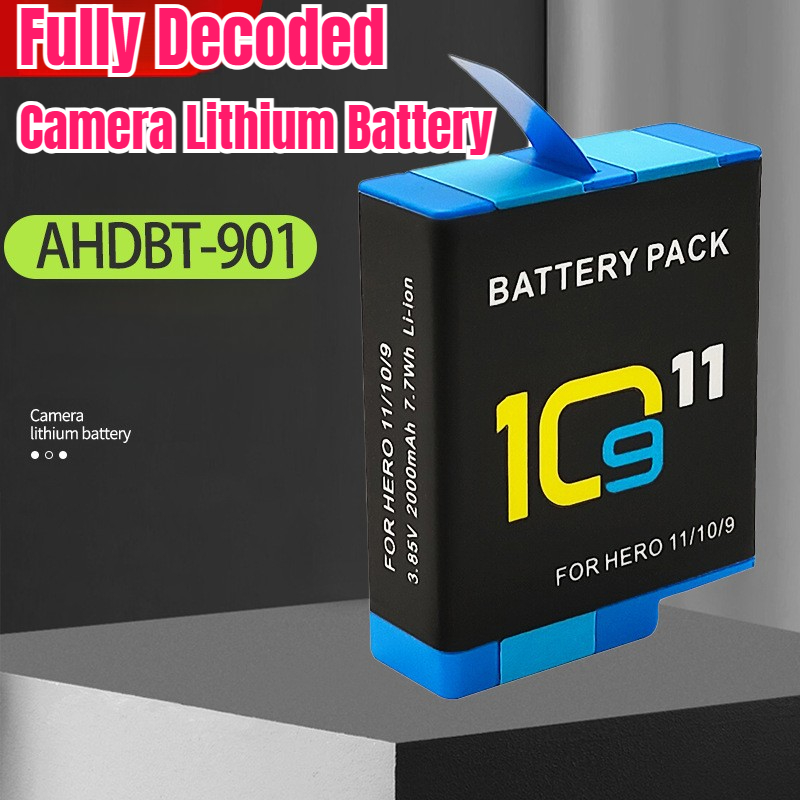 3.85V 2000mAh 배터리, 고프로 히어로 10, - Drone Camera Action 리뷰 및 가격