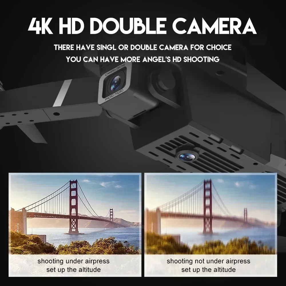 E88 프로 와이파이 FPV 드론, 광각 HD 4K 1 - Drone Camera Mount 리뷰 및 가격