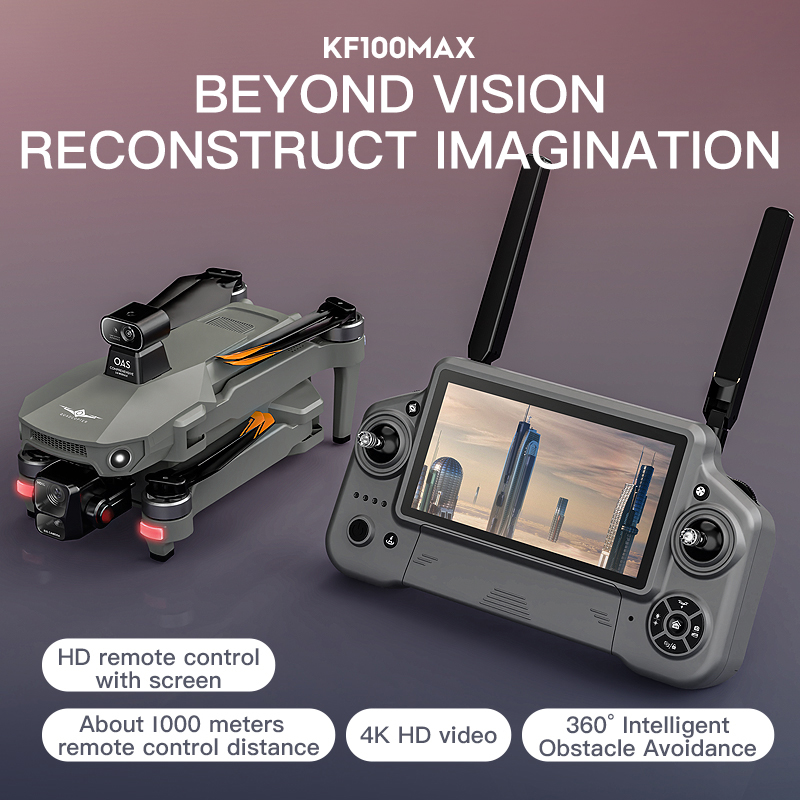 KF100 MAX GPS 드론 4K 카메라 3축 짐벌  - Drone Camera With Gimbal 리뷰 및 가격