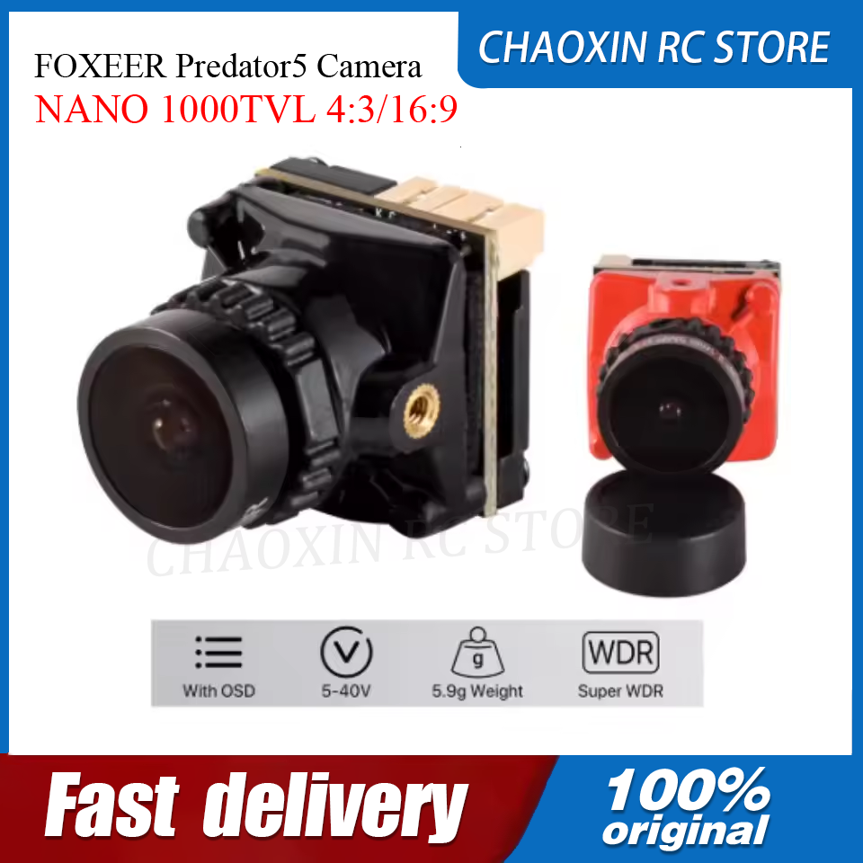 FOXEER Predator5 카메라 NANO 1000 - Drone Camera Lens 리뷰 및 가격