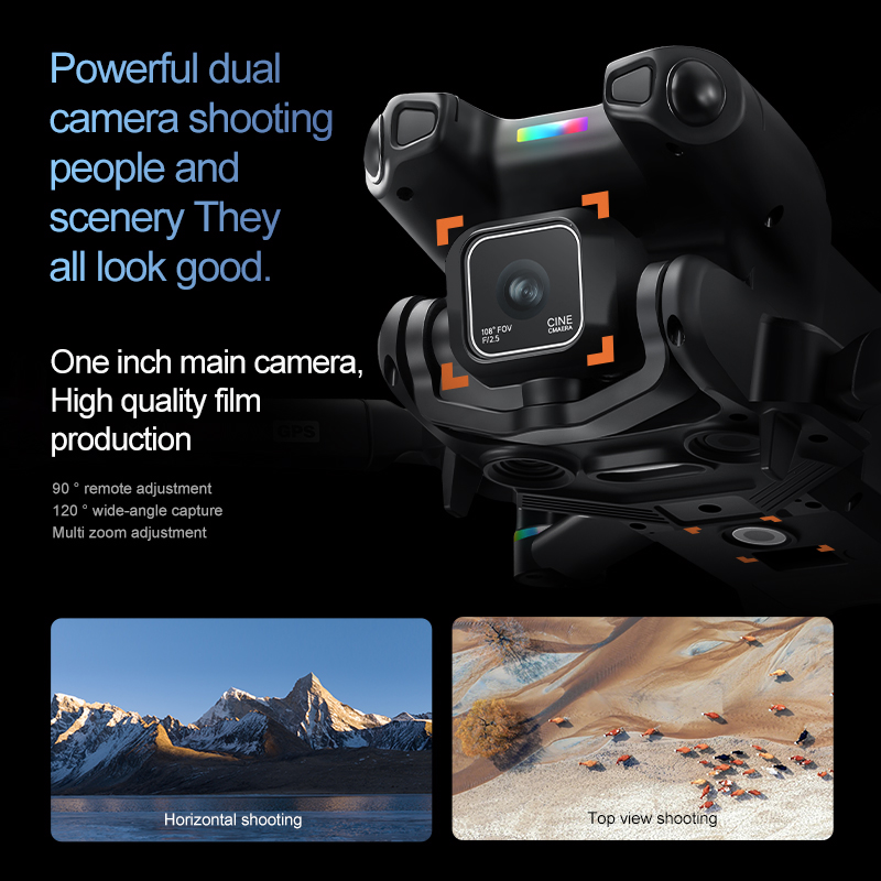 새로운 K900 MAX GPS 드론, 4K 전문가용 H - Drone Camera Night Vision 리뷰 및 가격