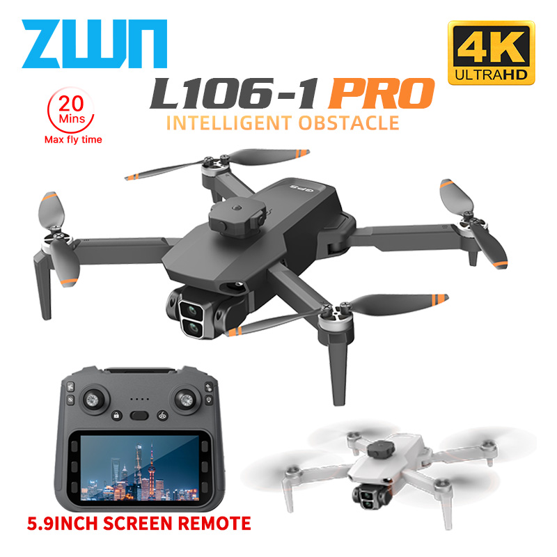 L106-1PRO GPS 전문가용 드론 4K HD 카메 - Drone Camera Hd 리뷰 및 가격