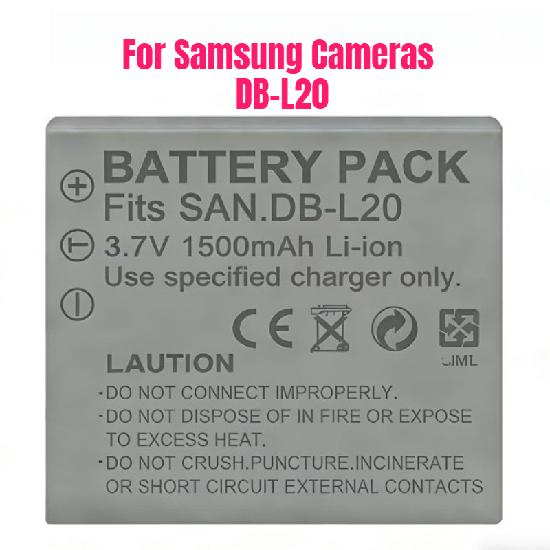 3.7V 1500mAh DB-L20 배터리 (산요 엑스 - Drone Camera Action 리뷰 및 가격